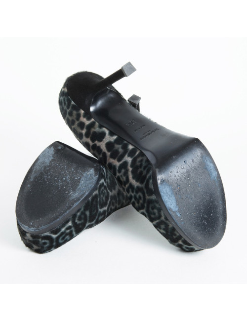 Escarpins YVES SAINT LAURENT t 37.5 poulain 