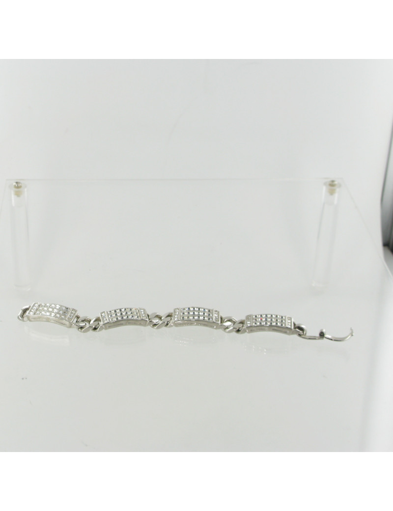 Bracelet gourmette strass CHRISTIAN DIOR