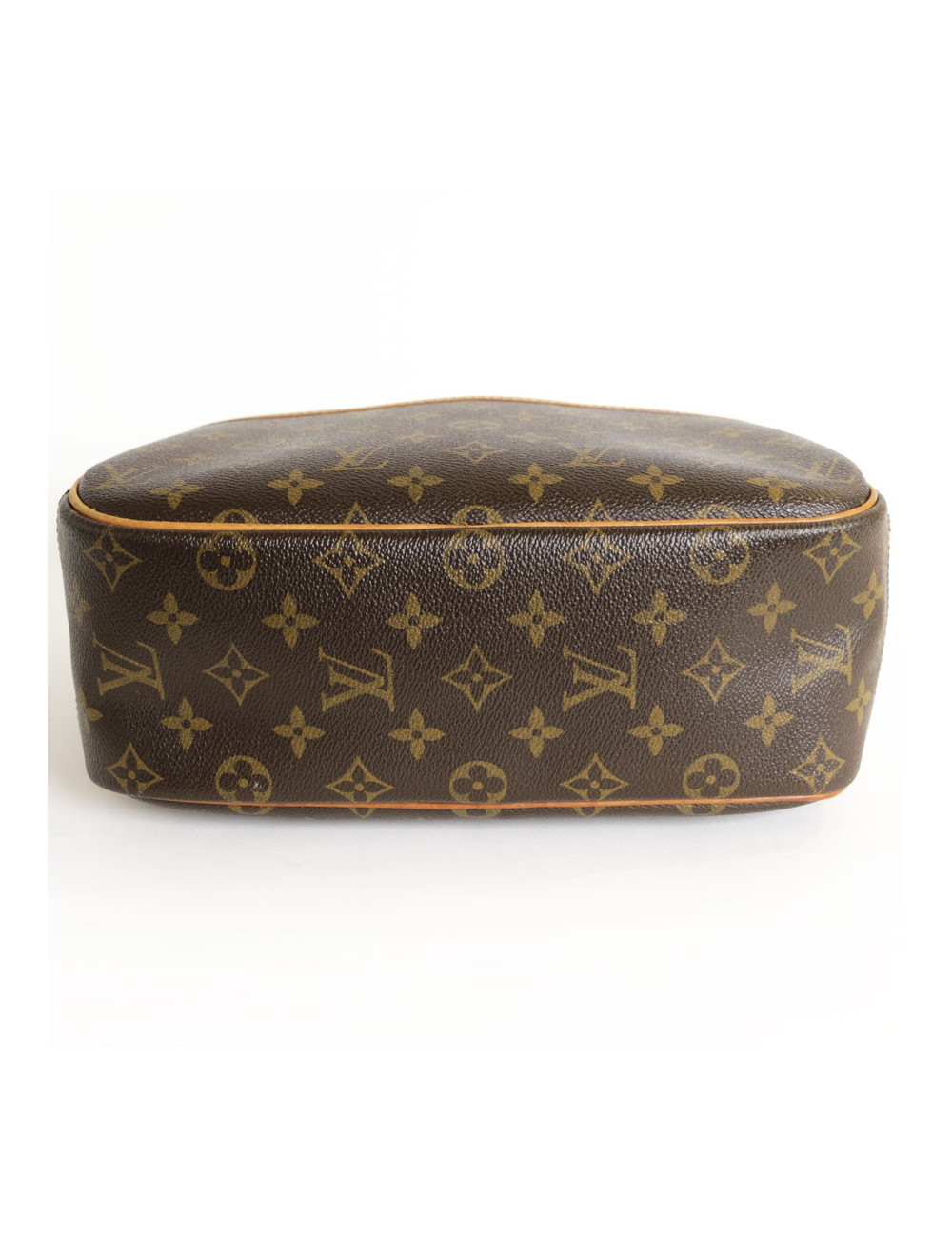 'Trouville' LOUIS VUITTON Brown monogram canvas bag