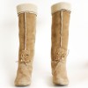 SERGIO ROSSI T 38.5 boots Shearling