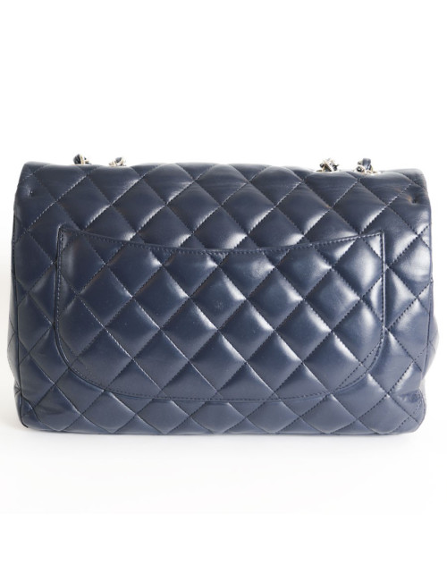Sac Jumbo CHANEL bleu marine