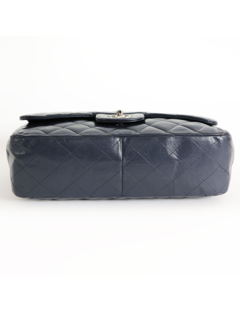 Bag Jumbo CHANEL lambskin blue marine
