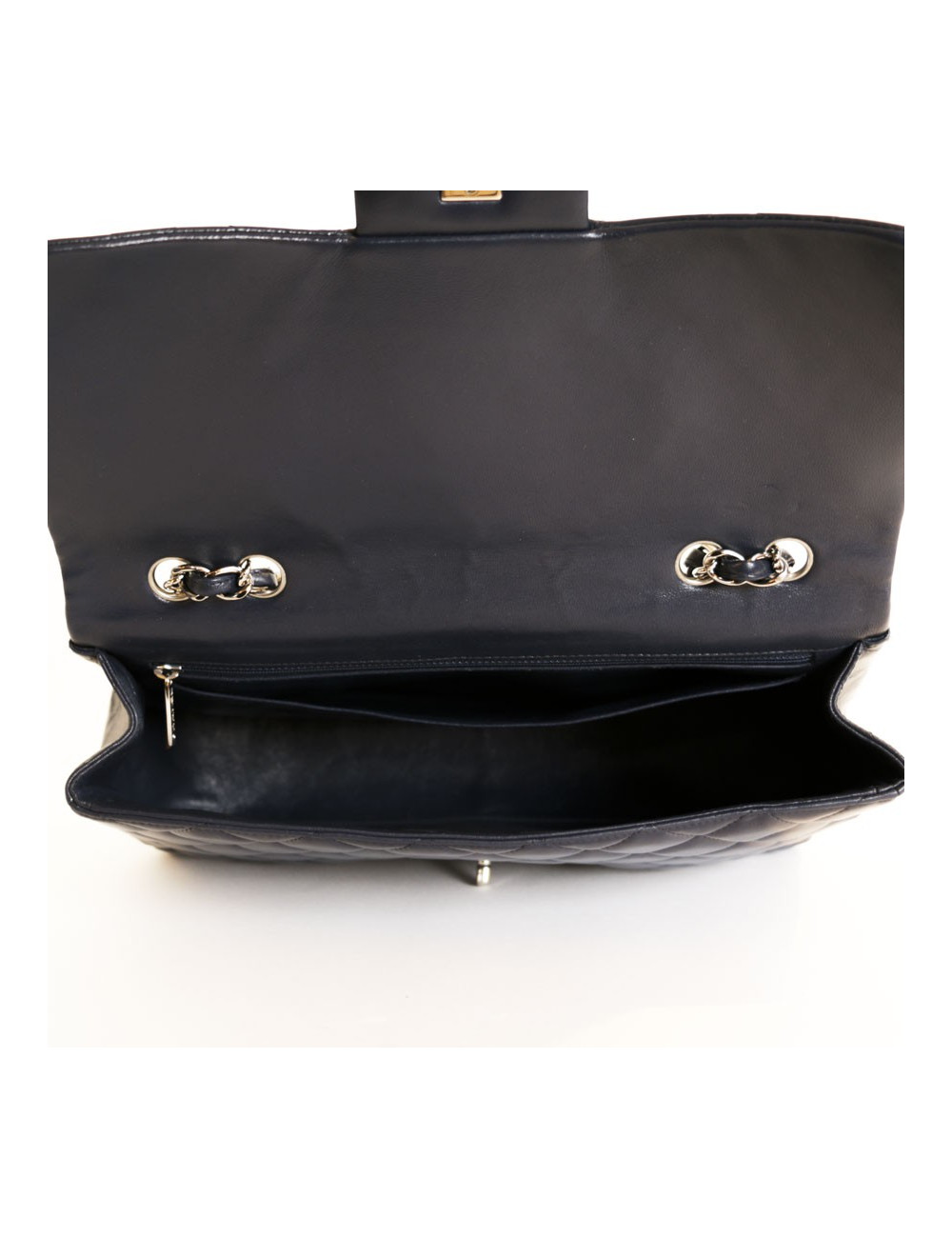 Sac Jumbo CHANEL bleu marine