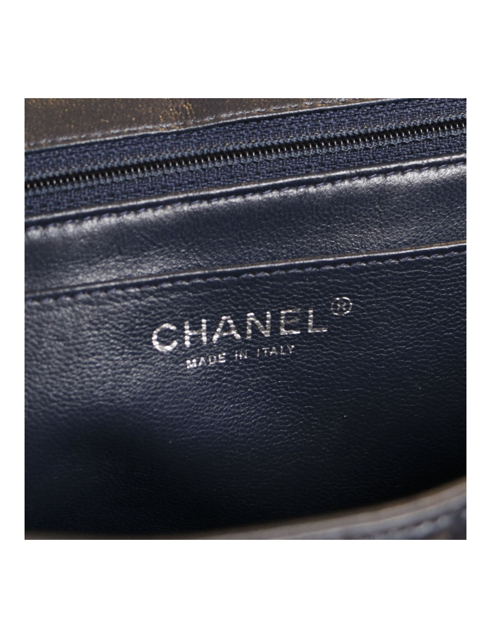 Sac Jumbo CHANEL bleu marine