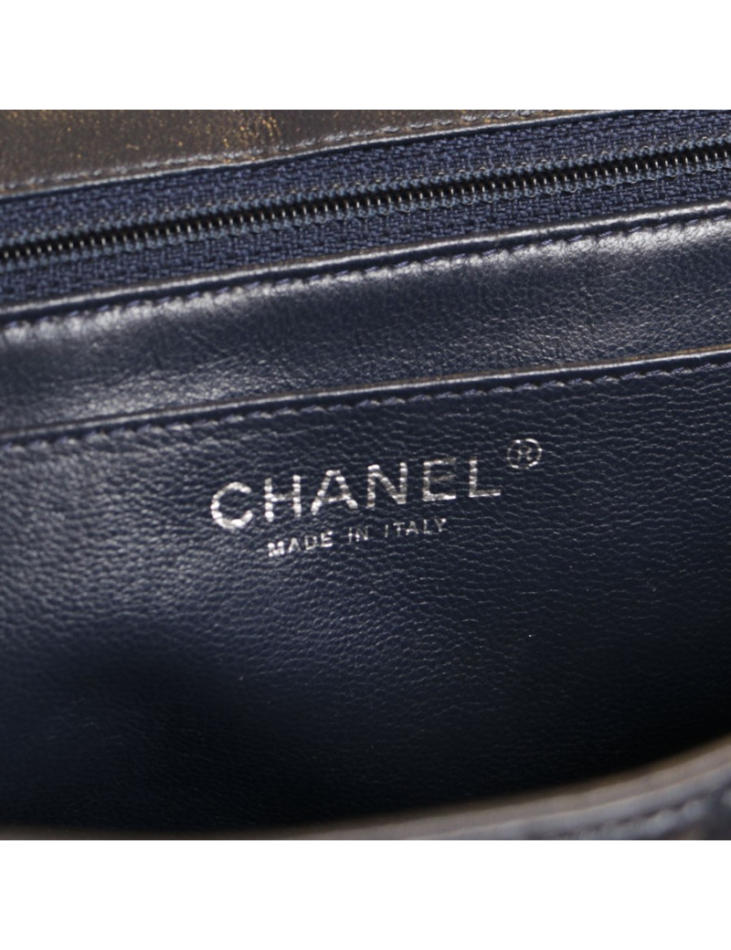 Bag Jumbo CHANEL lambskin blue marine