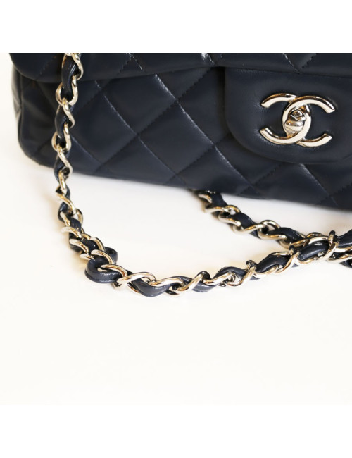 Sac Jumbo CHANEL bleu marine