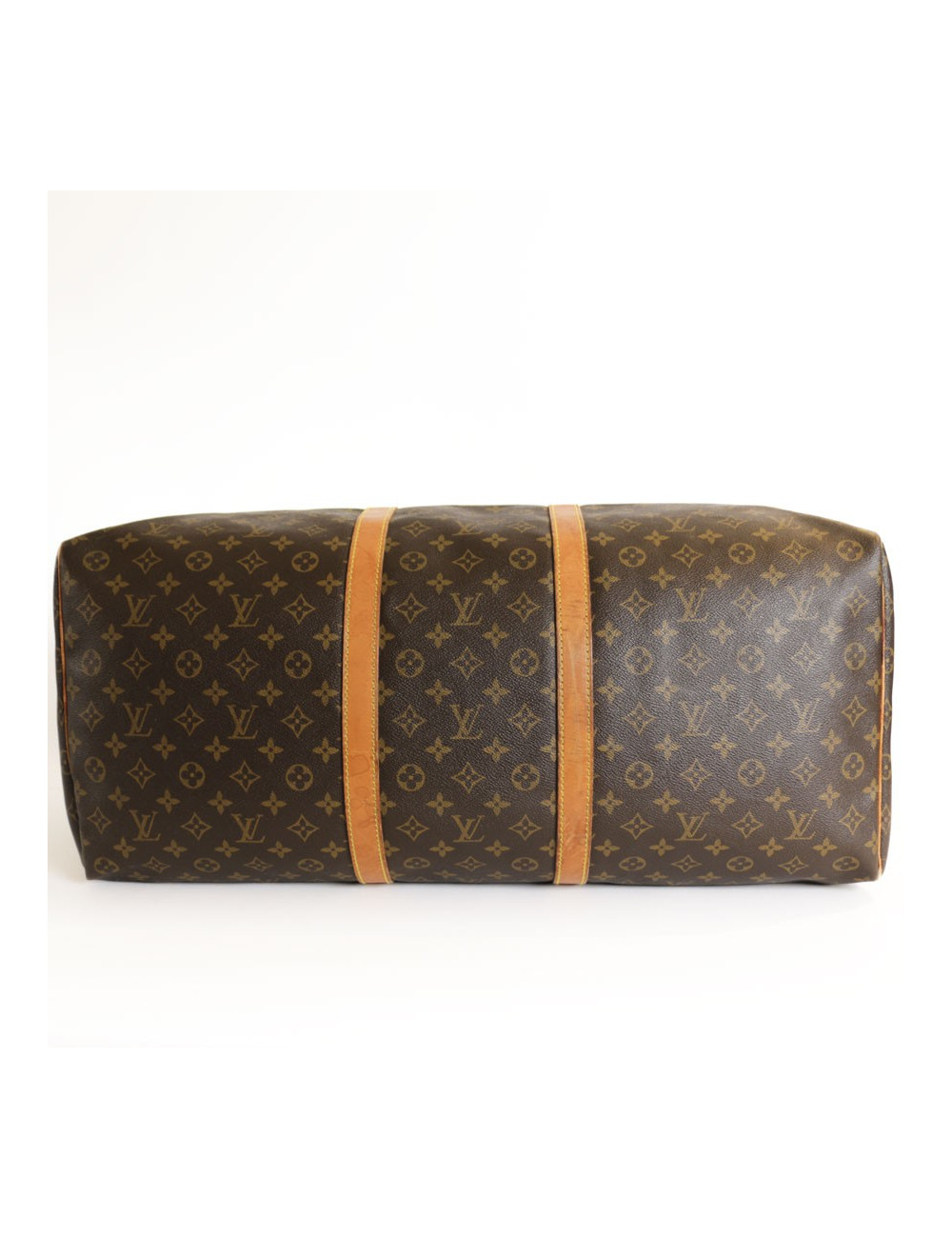 Keepall 60 LOUIS VUITTON Brown monogram canvas bag