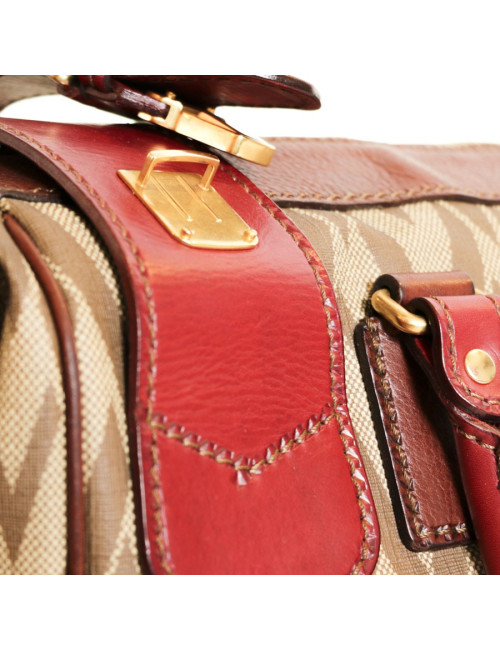 Sac VALENTINO toile et cuir