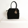 DIOR caning Black Suede bag