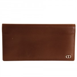 DIOR Brown Leather portfolio