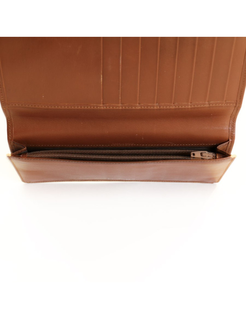 Portefeuille DIOR cuir marron