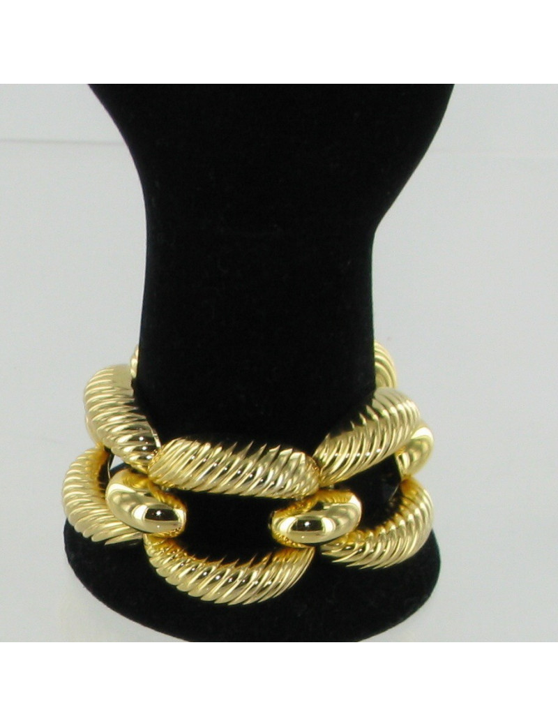 Bracelet maillons ciselés CHRISTIAN DIOR