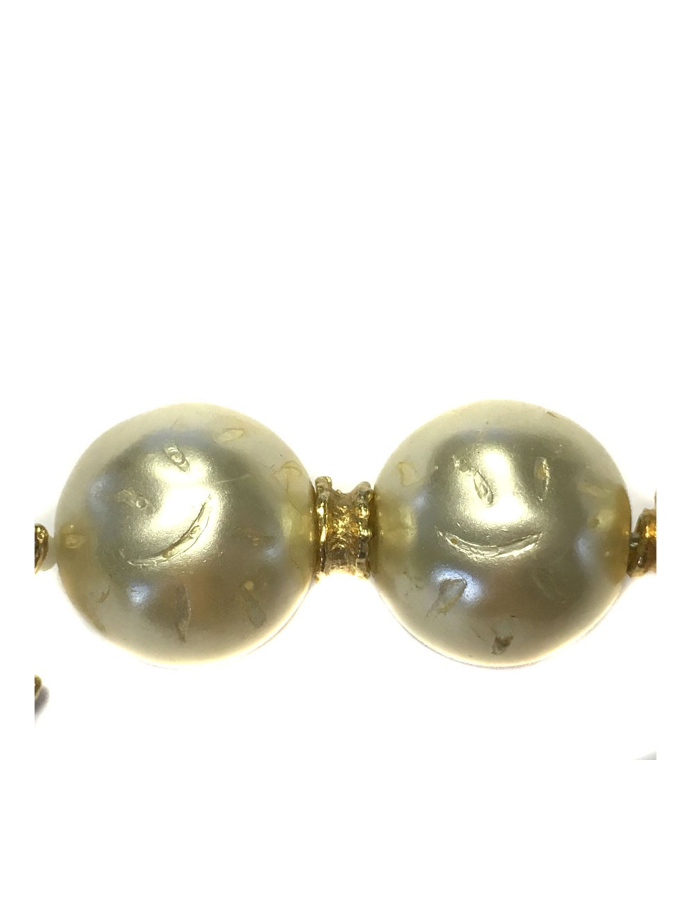 Sautoir CHRISTIAN DIOR perles nacrées et coquillages