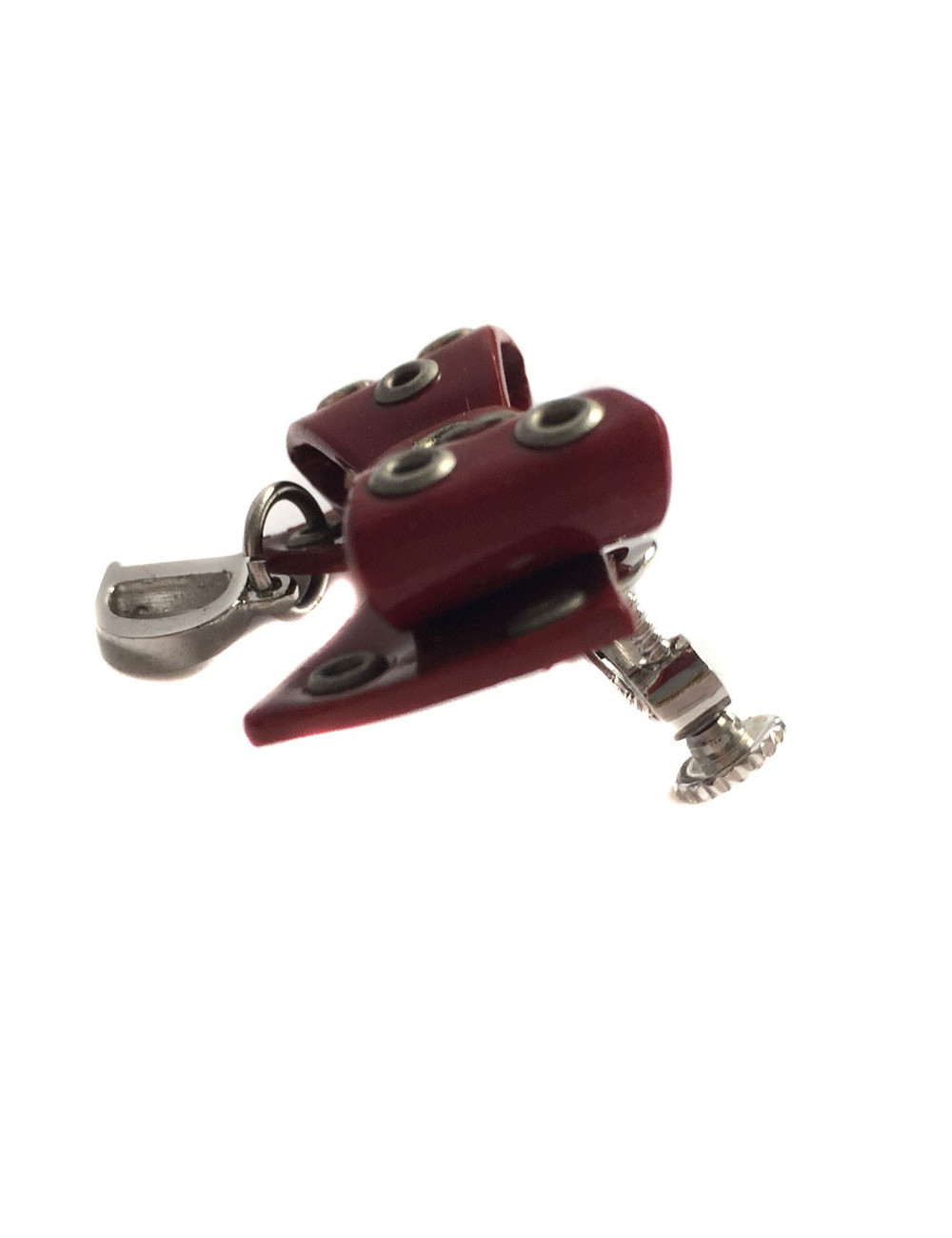 PIN CHRISTIAN DIOR Vintage bordeaux