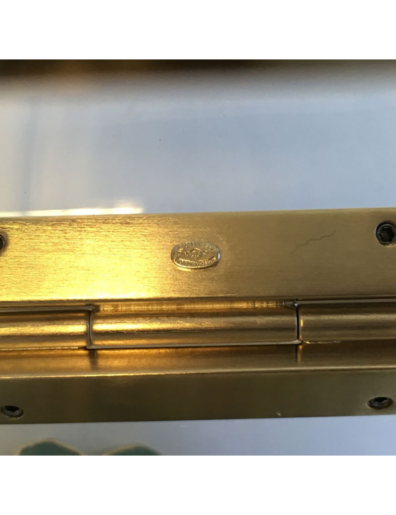 Cuff CHANEL transparent adorned florets in block glass and rhinestones