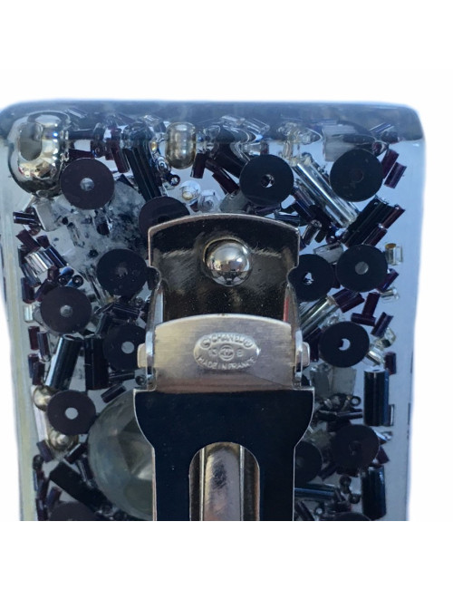 Barrette hair CHANEL with inclusion of pearls