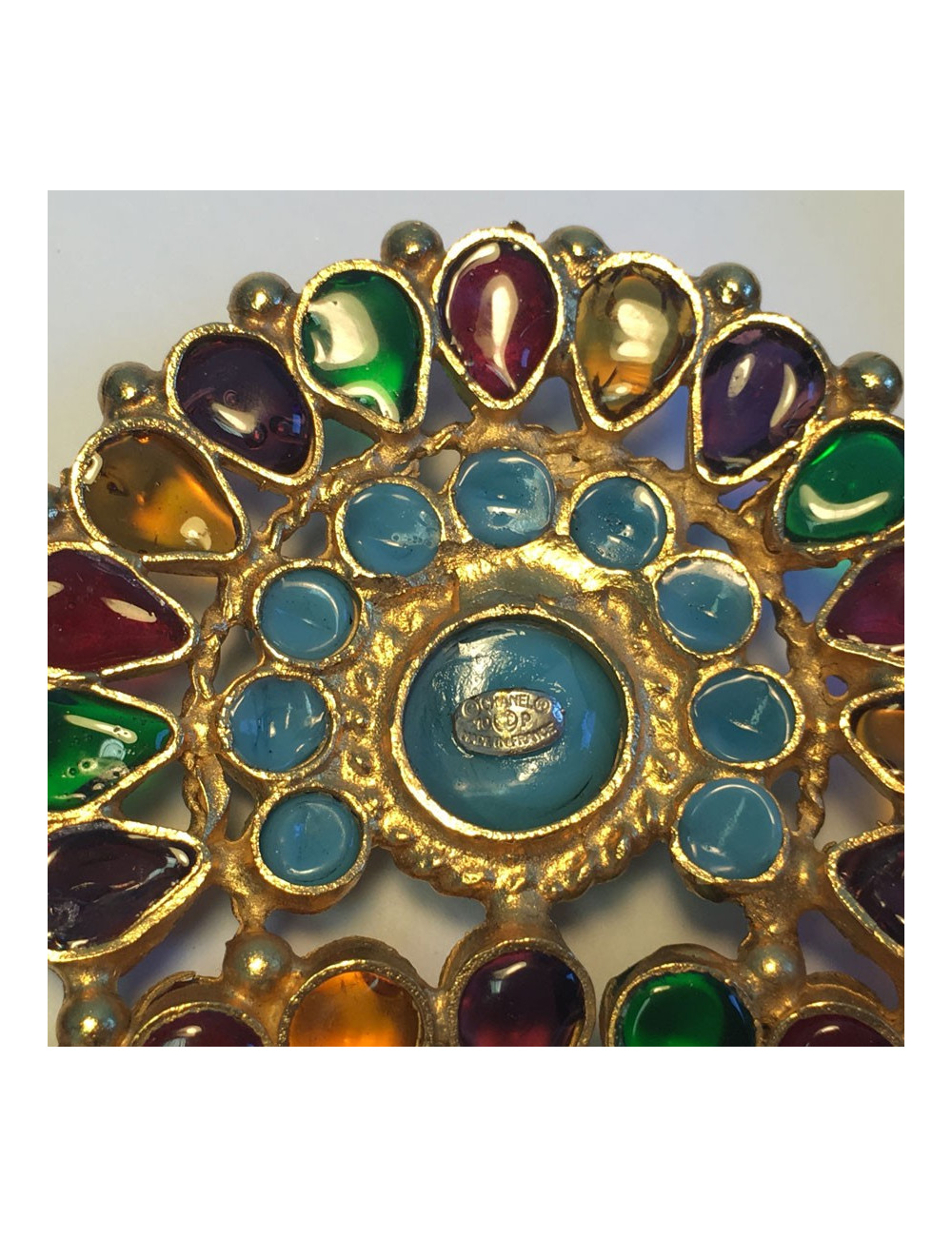 "Collar couture CHANEL Byzantine Paris-Bombay"