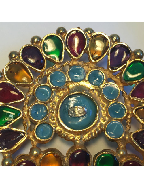 Collier haute couture CHANEL byzantin Paris-Bombay"