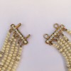 Long collier Couture CHANEL 5 rangs perles nacrées