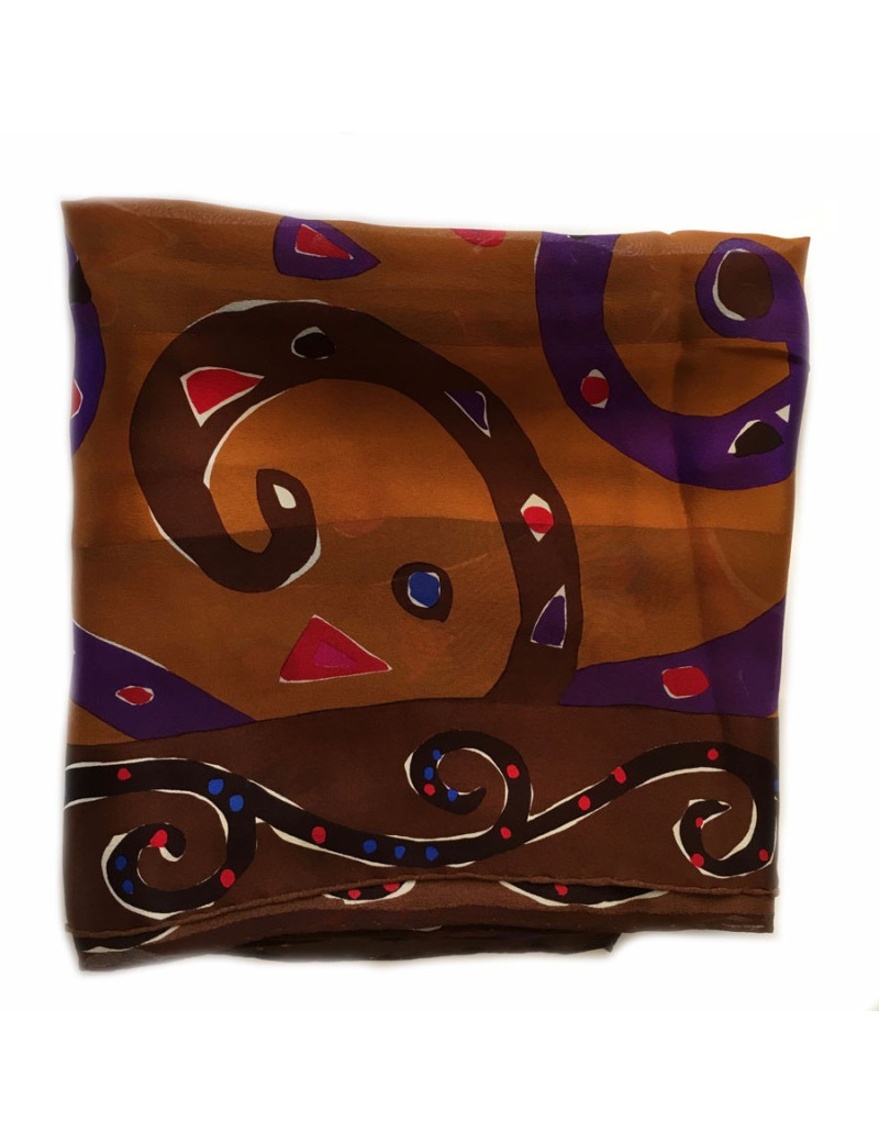 Châle en soie YVES SAINT LAURENT