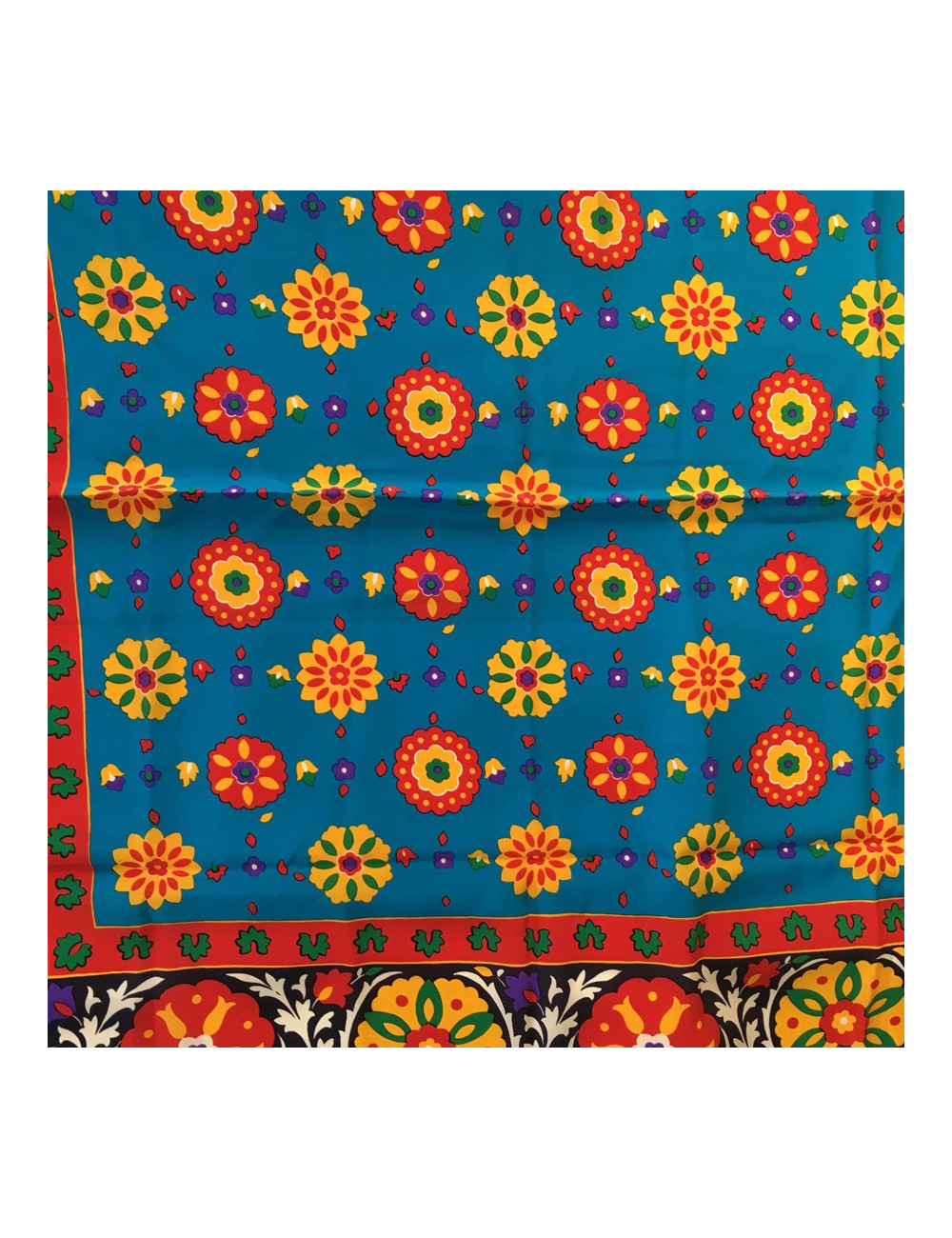 Carré de soie YVES SAINT LAURENT vintage