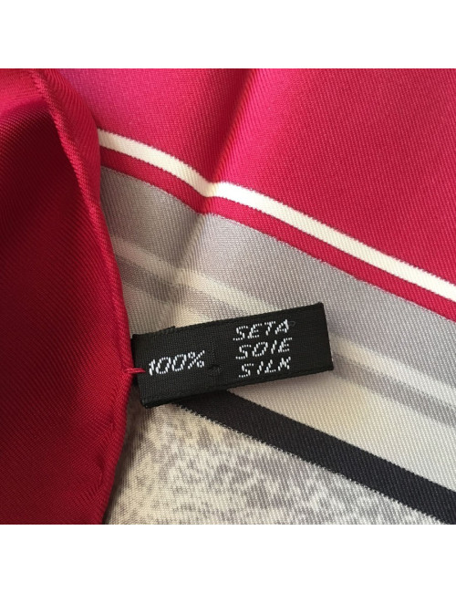 Carré de soie  "Paris" CÉLINE Vintage 