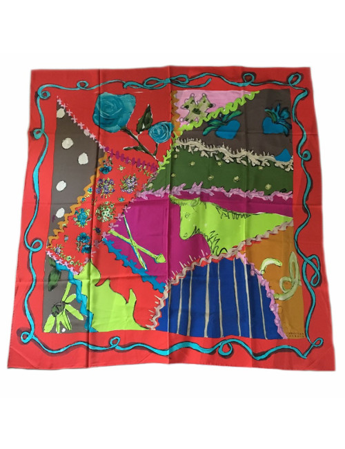 Grand carré en soie CHRISTIAN LACROIX