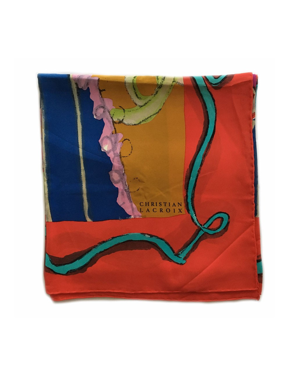 Grand carré en soie CHRISTIAN LACROIX