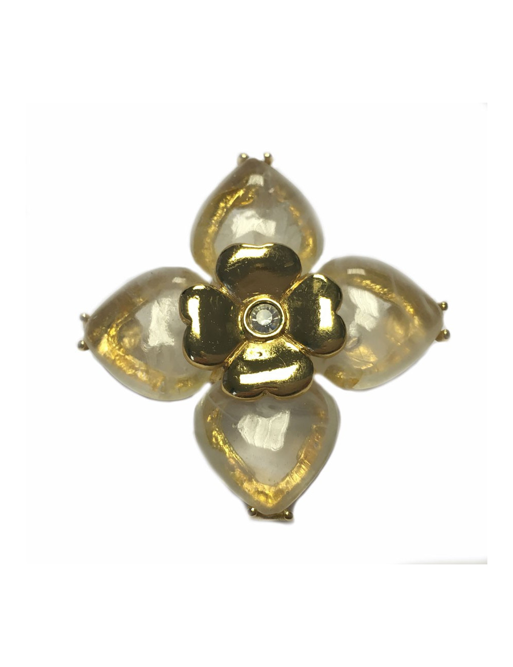 Broche pendentif YSL YVES SAINT LAURENT 