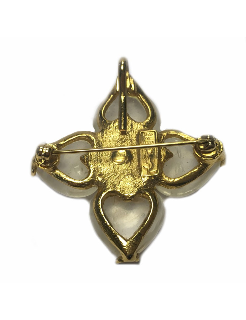 Broche pendentif YSL YVES SAINT LAURENT 