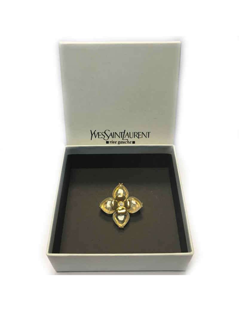 Broche pendentif YSL YVES SAINT LAURENT 