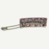 Barrette hair CHANEL inclusion of pink lace and Pearly beads