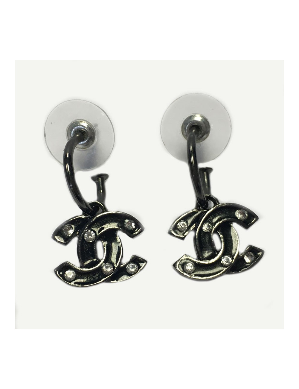 Boucles d'oreille clous Chanel 