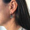 Nails Chanel earrings