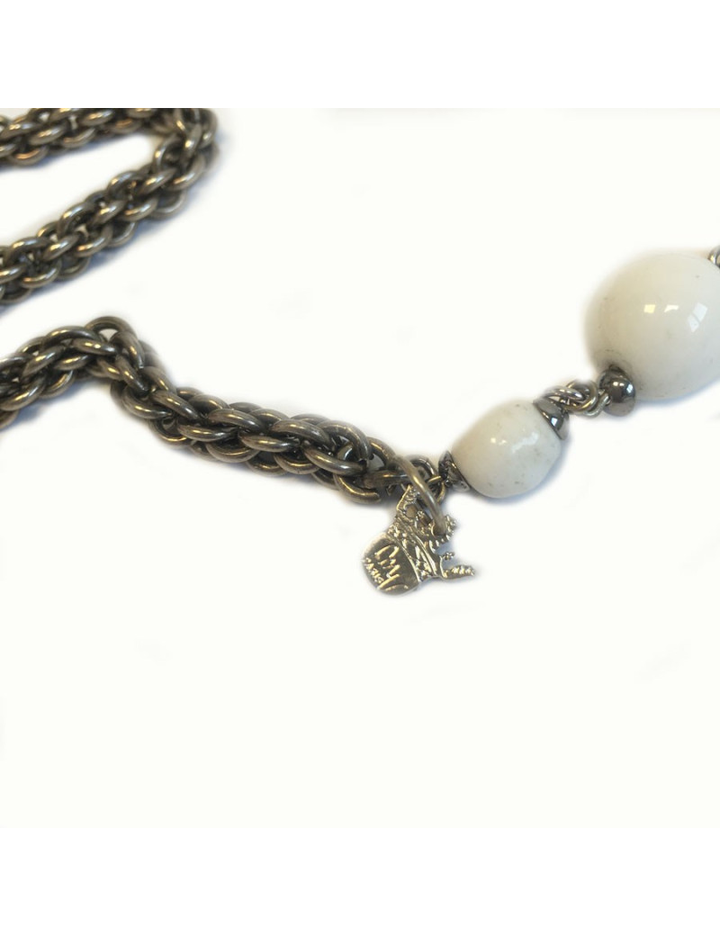 MARGUERITE de VALOIS long chain necklace