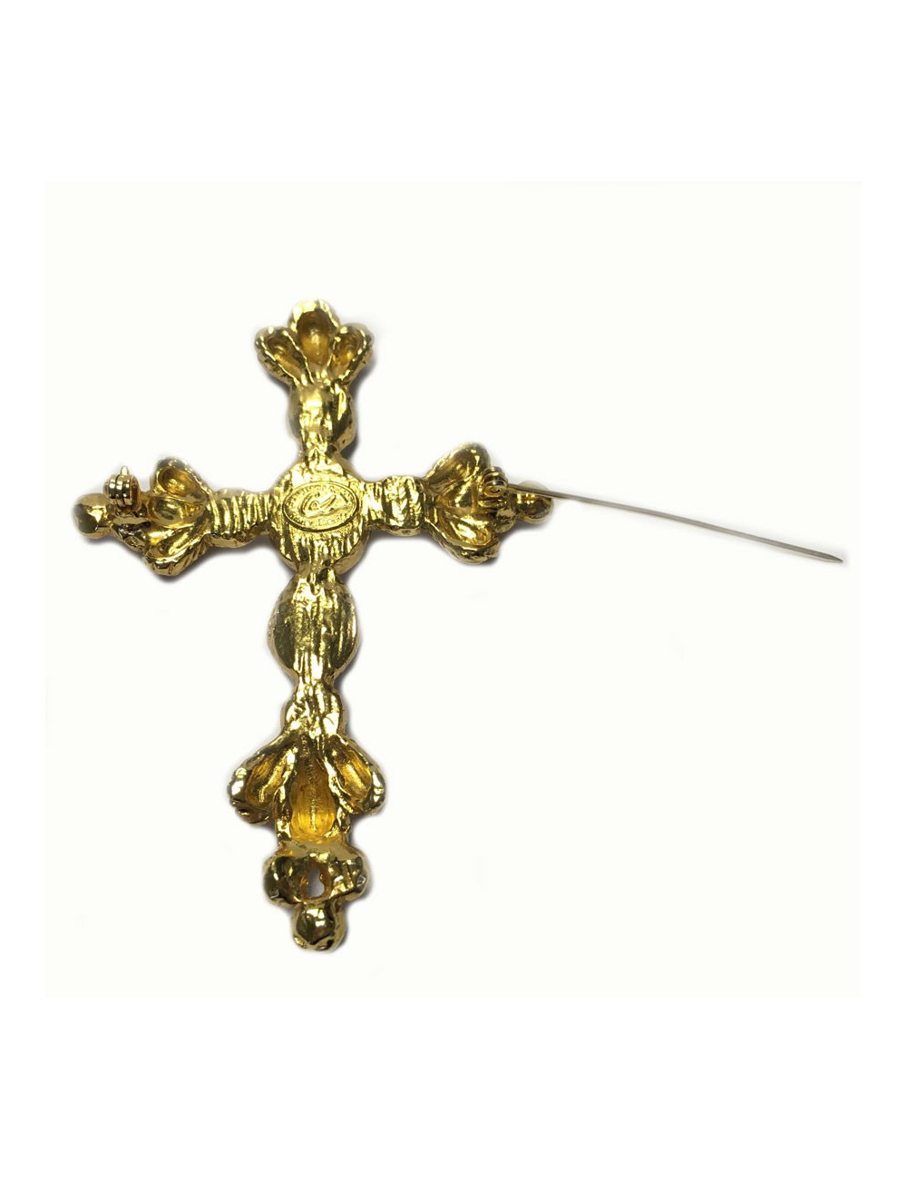PIN CHRISTIAN LACROIX golden cross Vintage