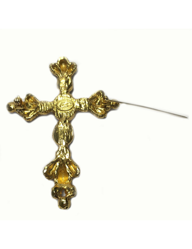 PIN CHRISTIAN LACROIX golden cross Vintage