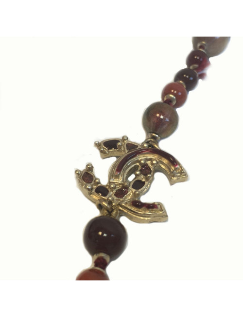 Long necklace CHANEL pearls