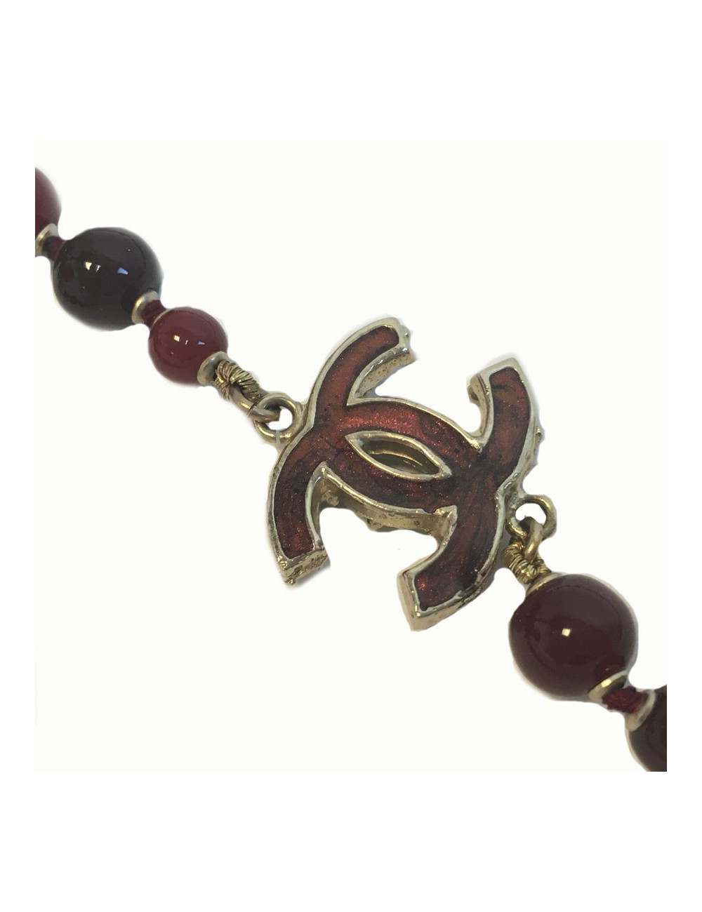 Long necklace CHANEL pearls