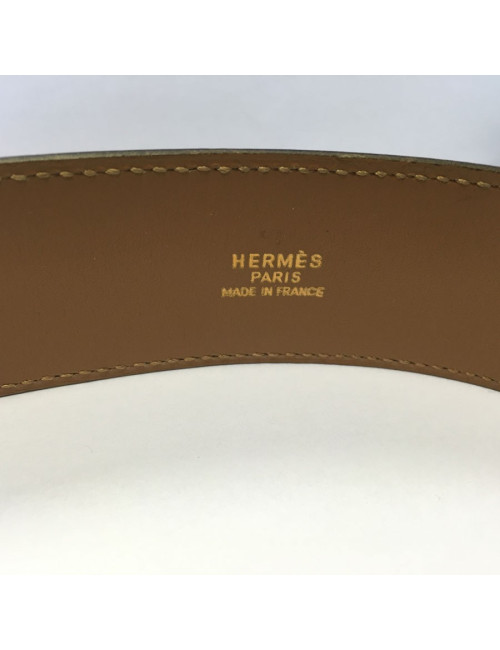 Ceinture Médor HERMES  T 68 gold