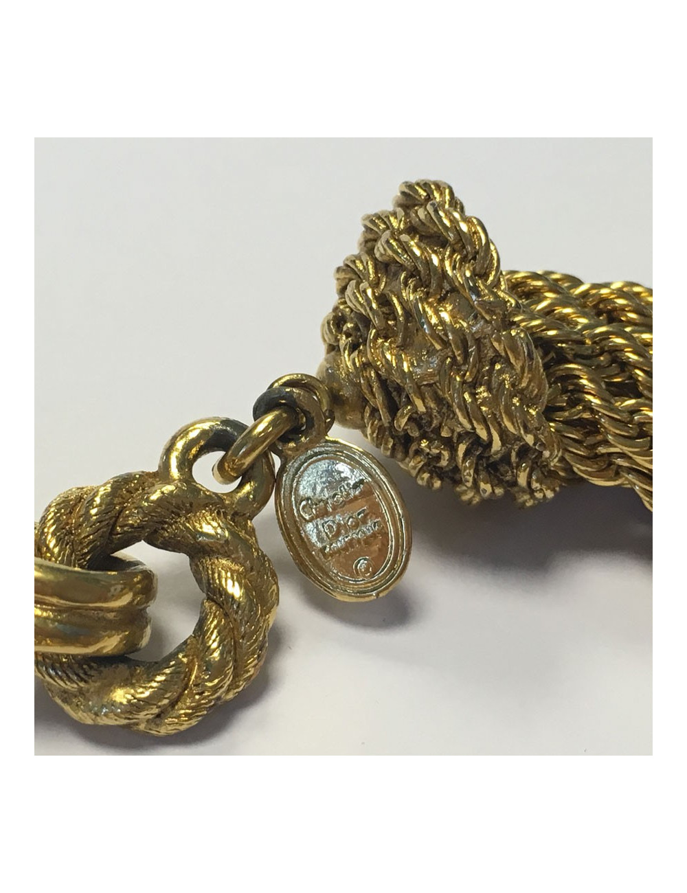 Sautoir cravate CHRISTIAN DIOR Vintage