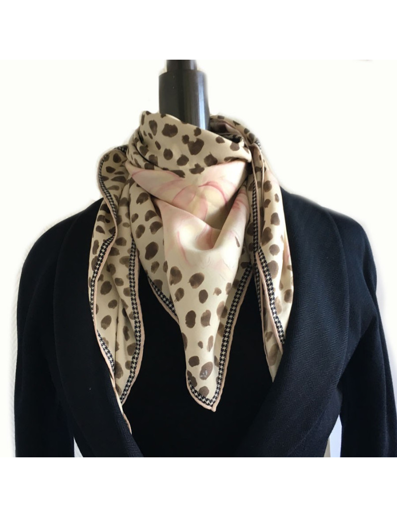 CHRISTIAN DIOR silk scarf