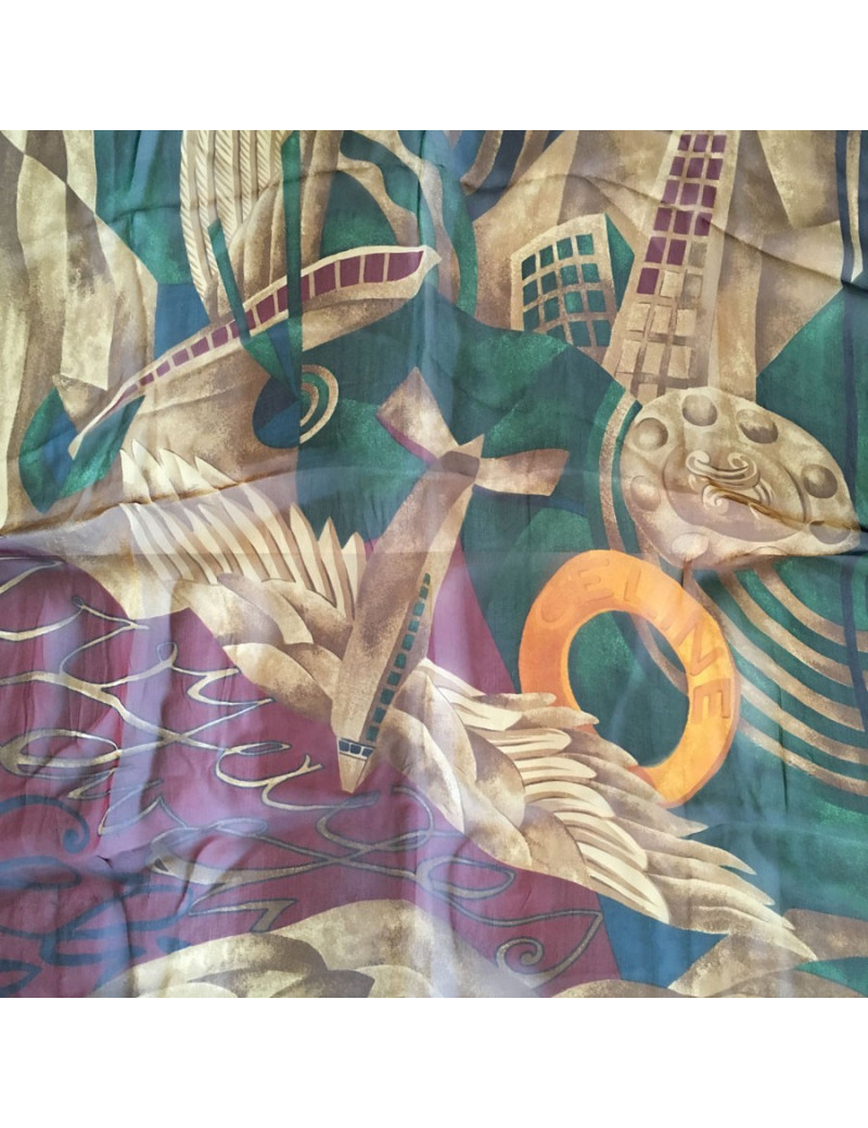 Carré de soie CELINE 