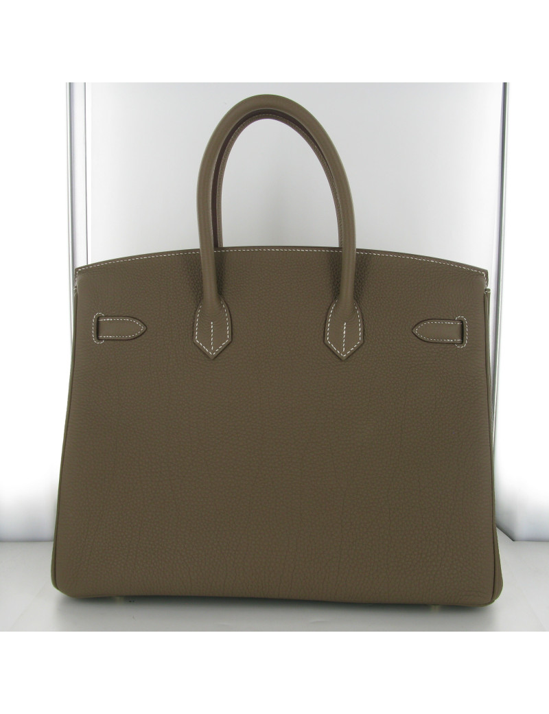 Birkin 35 togo étoupe or HERMES