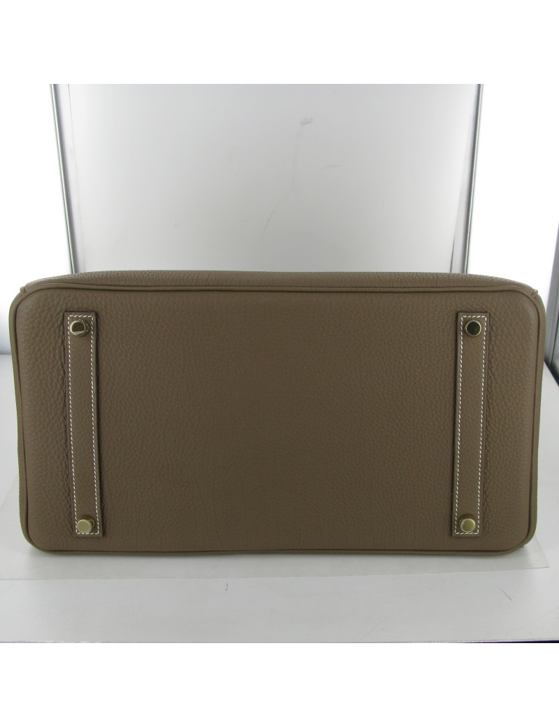 Birkin 35 togo étoupe or HERMES