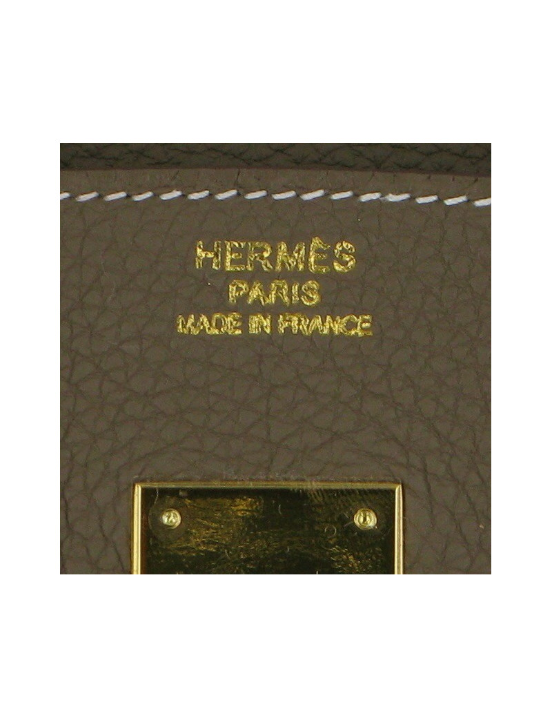 Birkin 35 togo étoupe or HERMES
