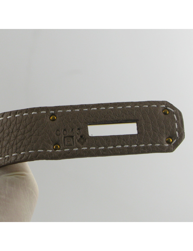 Birkin 35 togo étoupe or HERMES