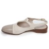 Ballet flats CHANEL T 38.5 canvas and leather