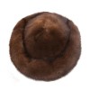 Brown mink Hat