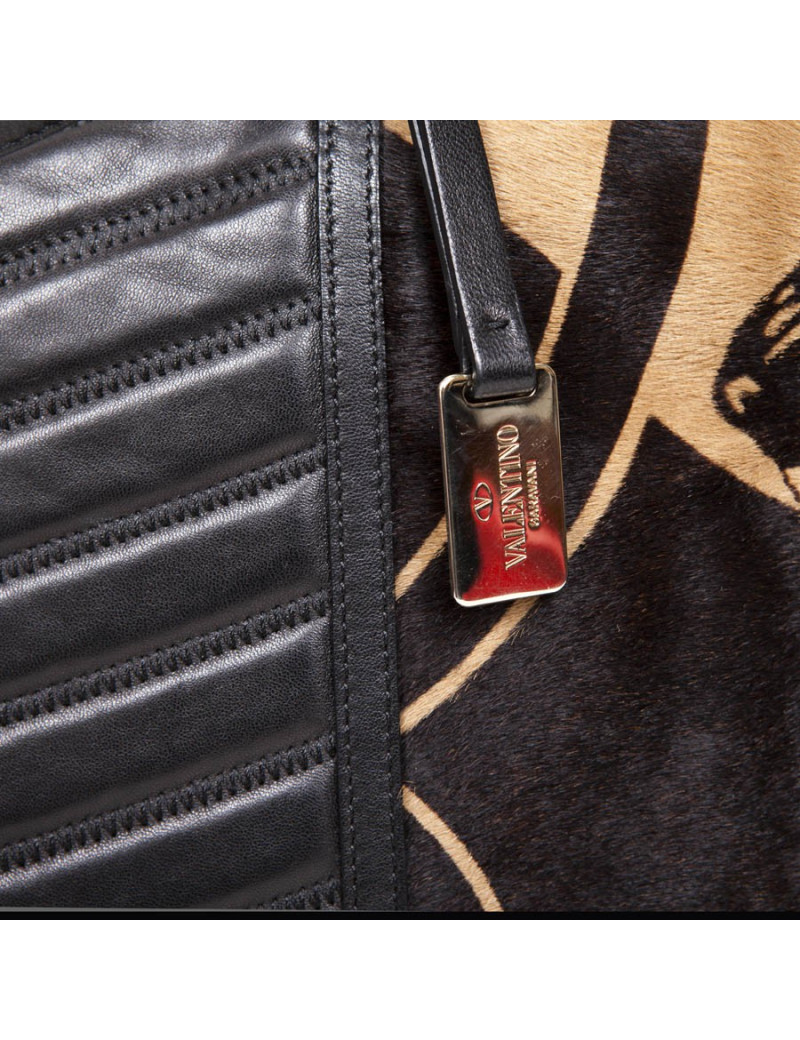 Sac  shopping VALENTINO imprimé panthère
